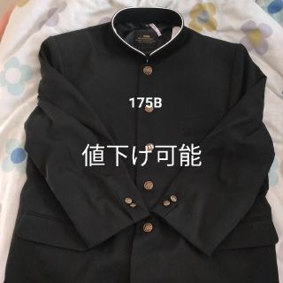 標準学生服　175B 学ラン　上(スーツジャケット)