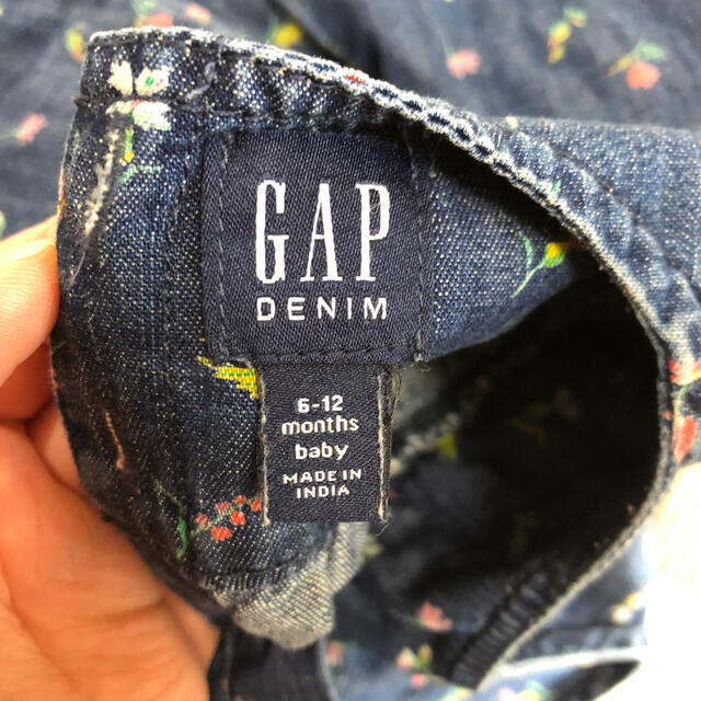 GAP(ギャップ)のベビー　カバーオール　gap キッズ/ベビー/マタニティのベビー服(~85cm)(ロンパース)の商品写真