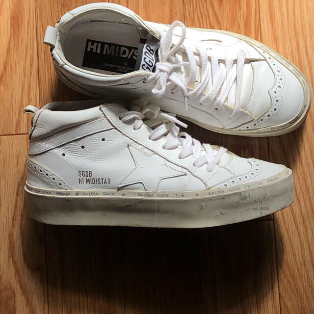 完売 レア Golden Goose スニーカー HI/MID STAR 36 | loneoakpoint.com