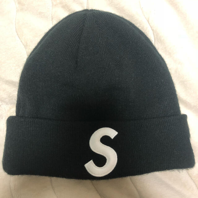 supreme Sロゴ ビーニー帽子