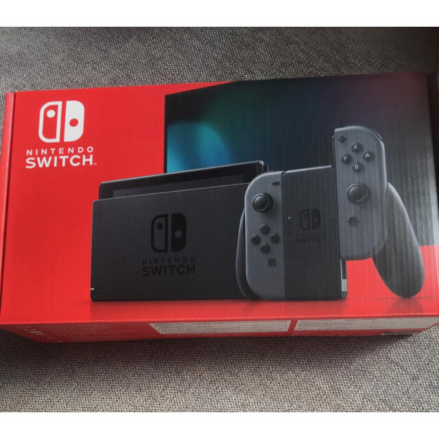 美品✨　Nintendo Switch 本体グレー　ケース付き