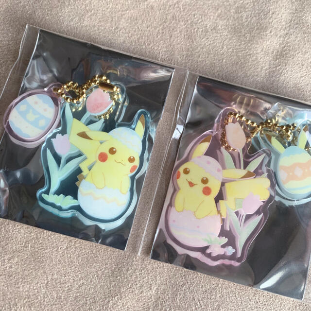 ポケモン ポケモンセンター ピカチュウ イースター アクリルチャーム オス メスの通販 By Sakura S Shop ポケモンならラクマ