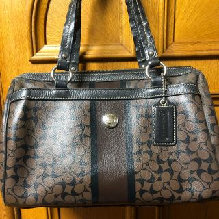 コーチ(COACH)のcoachシグネチャーミニボストン値下げ　　　274(ショルダーバッグ)