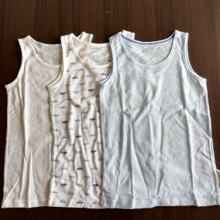 ユニクロ(UNIQLO)のメッシュインナー　110　3枚セット(下着)