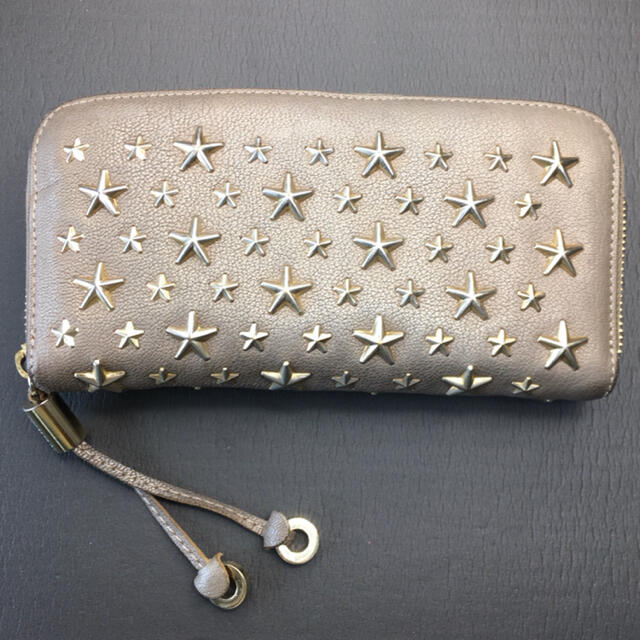 JIMMY CHOO - 美品◎ジミーチュウ スタッズ フィリパ 本革 長財布