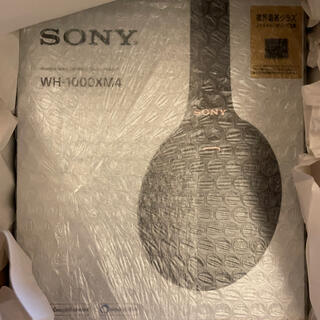ソニー(SONY)の新品未開封　SONY WH-1000XM4 ワイヤレスヘッドホン　ブラック(ヘッドフォン/イヤフォン)