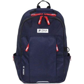 フィラ(FILA)の新品送料無料FILA(フィラ) アロー レインカバー付リュック ネイビー 28L(リュック/バックパック)