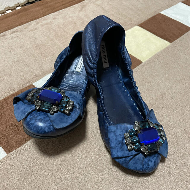 miumiu フラットパンプス　37サイズ