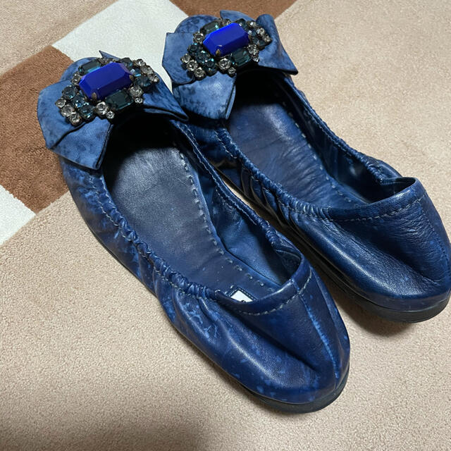 miumiu フラットパンプス　37サイズ