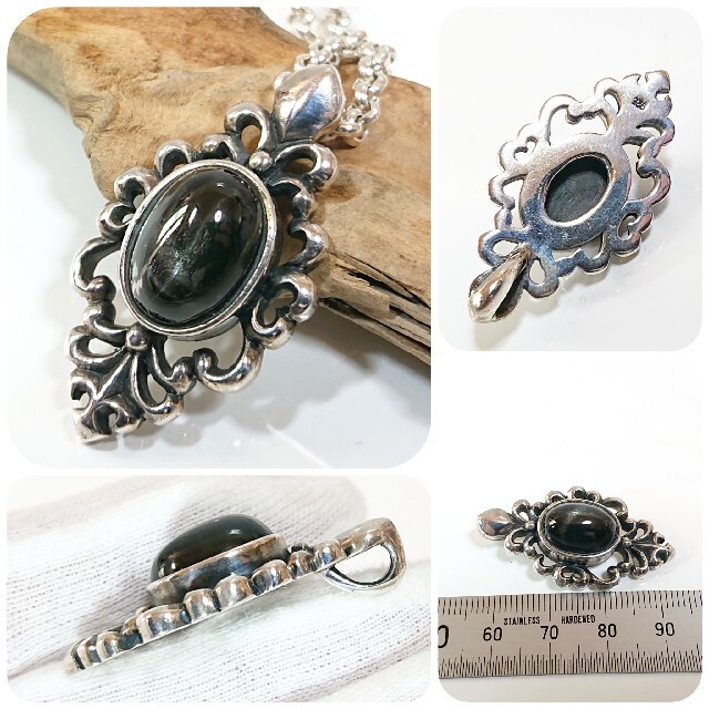 限定SALE人気SALE ヤフオク! - 0900 SILVER925 ブラックスター 百合