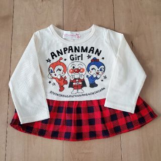 アンパンマン(アンパンマン)のアンパンマン 切替ロンT 80☆新品☆(Ｔシャツ)