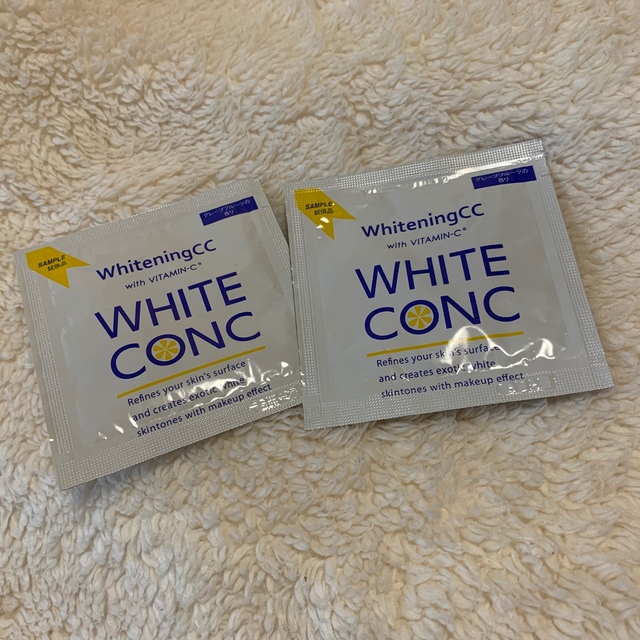 WHITE CONC(ホワイトコンク)の美しい白いボディ❤️ホワイトコンク　ホワイトニングCC✨　2袋 コスメ/美容のボディケア(ボディクリーム)の商品写真