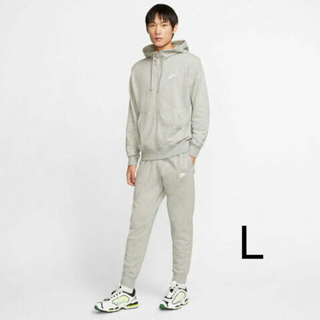 NIKE(ナイキ)のNIKE ナイキ フレンチテリー スポーツウェア セットアップ グレー L メンズのトップス(スウェット)の商品写真