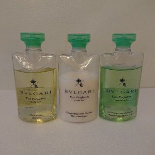 ブルガリ(BVLGARI)のブルガリ シャンプー&コンディショナー&シャワージェル(1回使用)(シャンプー/コンディショナーセット)