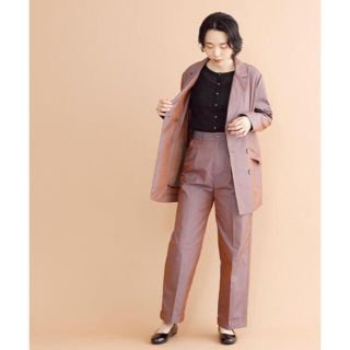 メルロー(merlot)の【新品】merlot plus 偏光沢 ジャケット&パンツ＆スカートセット(スーツ)