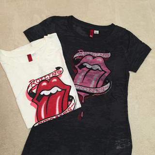 エイチアンドエム(H&M)のH&M♡Tシャツ2枚セット(Tシャツ(半袖/袖なし))