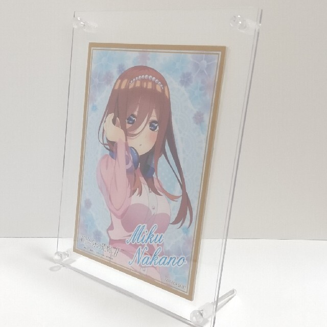 五等分の花嫁 三玖 オリジナルミニ色紙 数量限定品 フレーム付き の通販 By るう S Shop ラクマ 五等分の花嫁 三玖 オリジナルミニ色紙 数量限定品 フレーム付き の通販 By るう S Shop ラクマ