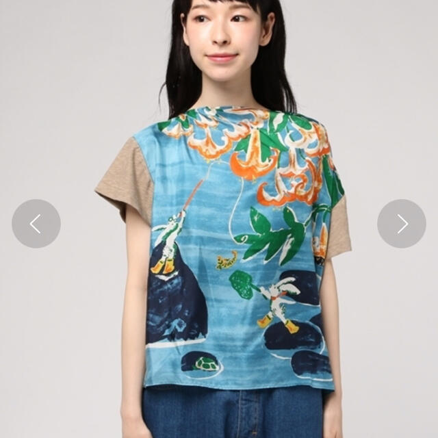 定番格安 45Rの絵本の挿絵のような素敵なTシャツ qwX45-m77909128589
