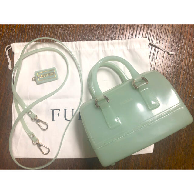 Furla(フルラ)の【最終価格】FURLA CANDY BAG キャンディバッグ ミントグリーン レディースのバッグ(ショルダーバッグ)の商品写真