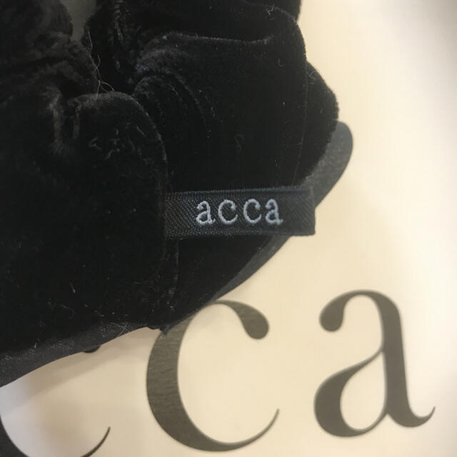 acca(アッカ)のacca  シュシュ レディースのヘアアクセサリー(ヘアゴム/シュシュ)の商品写真