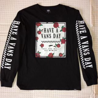 ヴァンズ(VANS)のVANS バンズ ヴァンズ バラ 薔薇柄 ロンT(Tシャツ/カットソー(七分/長袖))