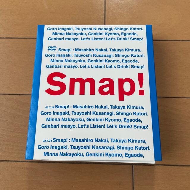 SMAP(スマップ)のSmap! Tour! 2002 DVD エンタメ/ホビーのタレントグッズ(アイドルグッズ)の商品写真