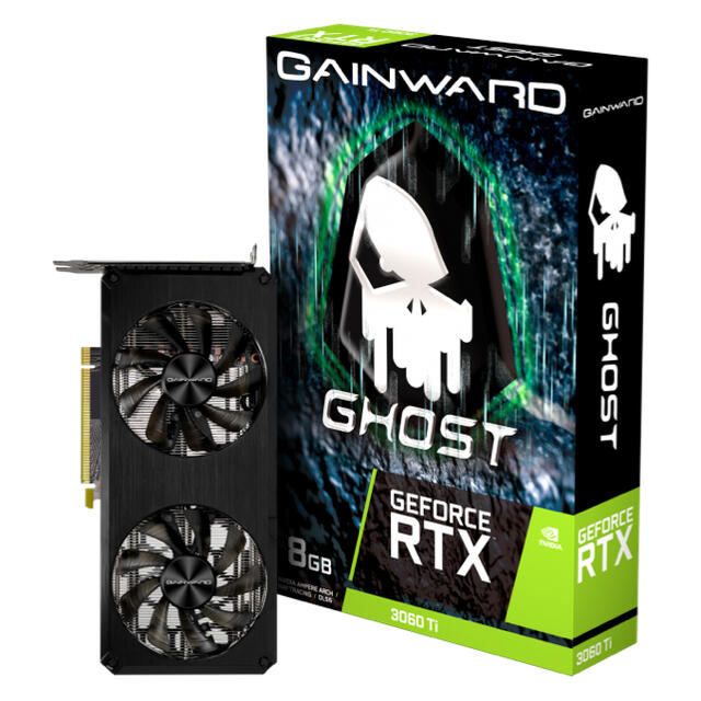 激安正規  Gainward GeForce RTX 3060 Ti Ghost GPU PCパーツ