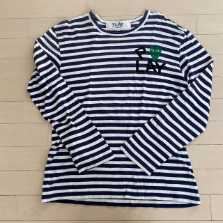 コムデギャルソン(COMME des GARCONS)のコムデギャルソンプレイ　ボーダーロンT(Tシャツ/カットソー(七分/長袖))