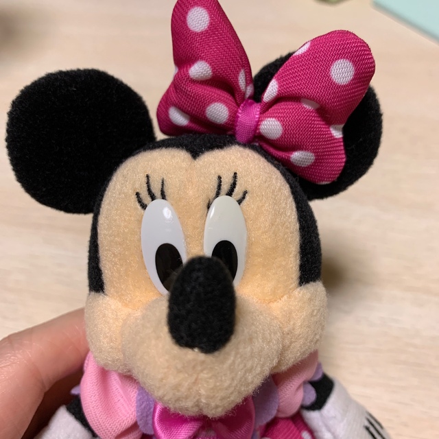 Disney(ディズニー)のディズニー　ミニー　ぬいぐるみ　34th anniversary エンタメ/ホビーのおもちゃ/ぬいぐるみ(キャラクターグッズ)の商品写真