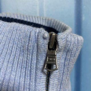 TOMMY HILFIGER - トミーヒルフィガー ハーフジップ ニット ワン