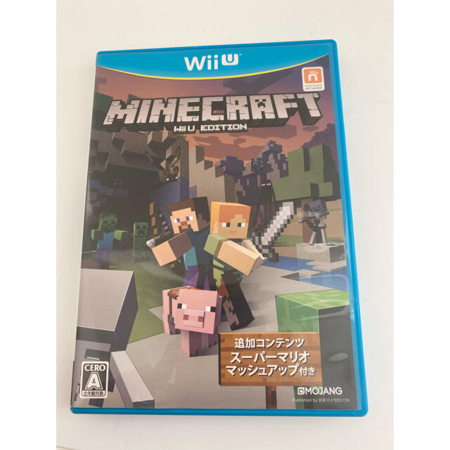 Wii U(ウィーユー)のWii U マインクラフト エンタメ/ホビーのゲームソフト/ゲーム機本体(家庭用ゲームソフト)の商品写真