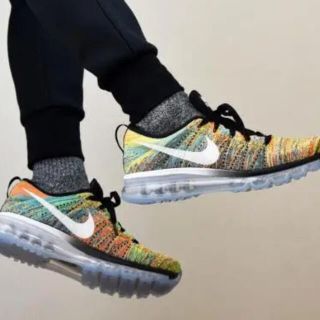 ナイキ(NIKE)のNIKE フライニット　マックス　マルチカラー26センチ(スニーカー)