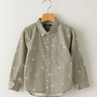 シップス(SHIPS)のSHIPS KIDS:宇宙柄 ボタンダウン シャツ 【110】(ブラウス)