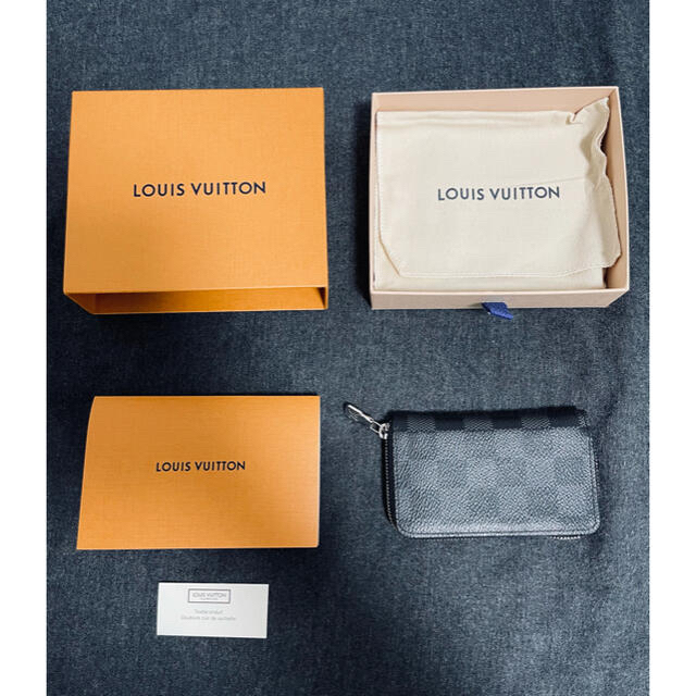 LOUIS VUITTON - ルイヴィトン ジッピー コインパース ダミエ 【美品