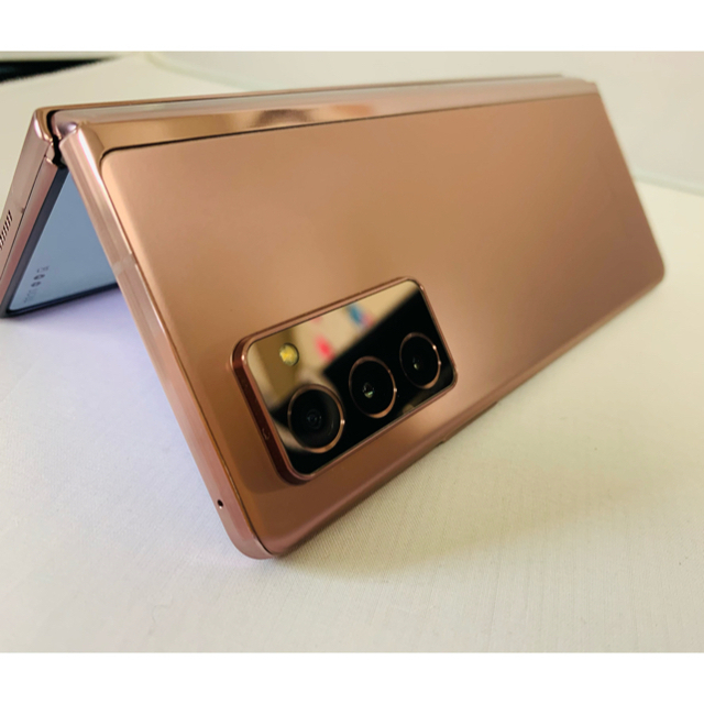 Galaxy Z Fold2 5G Bronze 256GB SIMフリー - スマートフォン本体