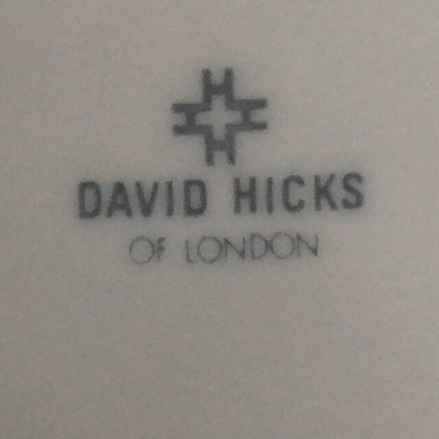 David Hicks(デビッドヒックス)のDAVID  HICKS 洋食器　５枚セット インテリア/住まい/日用品のキッチン/食器(食器)の商品写真