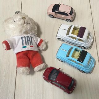 アルファロメオ(Alfa Romeo)のFIAT ミニカー ベア キーホルダー(ミニカー)