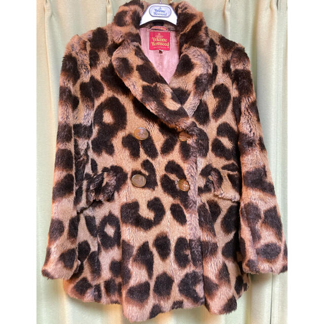 Vivienne Westwood(ヴィヴィアンウエストウッド)のオリジナル　ジャイアントレオパード　プリンセスコート レディースのジャケット/アウター(毛皮/ファーコート)の商品写真