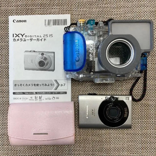 キヤノン(Canon)のCannon キャノン IXY DIGITAL 25 IS 水中カメラ　セット(コンパクトデジタルカメラ)