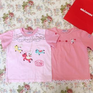 ミキハウス(mikihouse)のミキハウス カットソー ＋ Tシャツのおまけ付き♡(Tシャツ/カットソー)