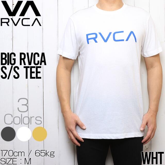 RVCA ルーカ BIG RVCA S/S TEE 半袖Tシャツ M420VRB