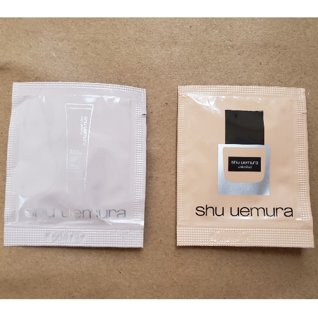 shu uemura(シュウウエムラ)のシュウウエムラ　試供品 コスメ/美容のベースメイク/化粧品(ファンデーション)の商品写真