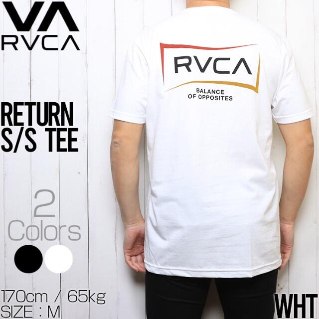 RVCA ルーカ RETURN S/S TEE 半袖Tシャツ AVYZT0023