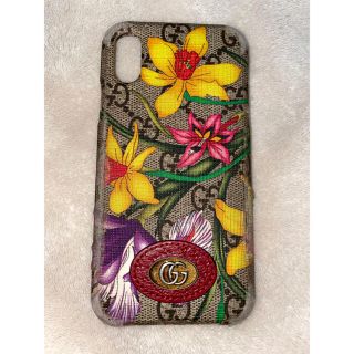 グッチ(Gucci)のGucci iPhoneケース　iPhoneX 本日削除(iPhoneケース)