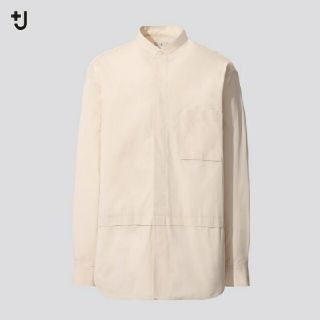 ユニクロ(UNIQLO)のUNIQLO+j　スエードコットンオーバーサイズシャツ　(シャツ)