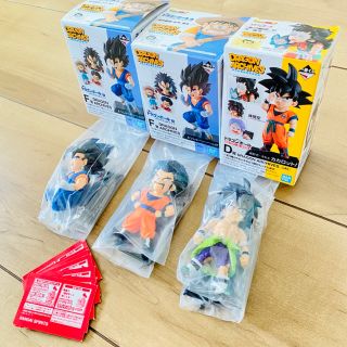 ドラゴンボール(ドラゴンボール)の新品未使用 一番くじ ドラゴンボール ベジット ゴタン ブロリー Wチャンス券(キャラクターグッズ)