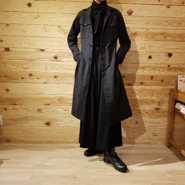 Y's　YOHJIYAMAMOTO　ロングジャケット　コートワンピース　サイズ３