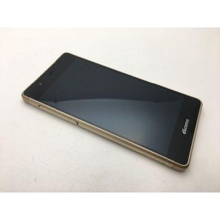 フジツウ(富士通)のSIMフリー arrows SV F-03H ゴールド◆美品◆475(スマートフォン本体)