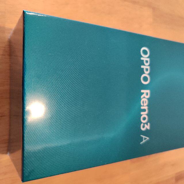 OPPO Reno3 A ホワイト モバイル版 未開封品