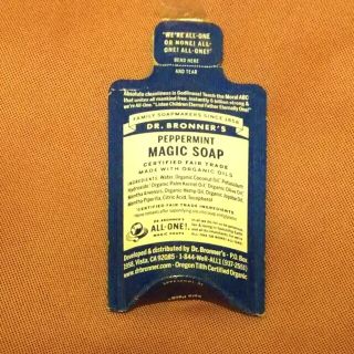 ドクターブロナー(Dr.Bronner)のドクターブロナー マジックソープ ペパーミント 10ml(ボディソープ/石鹸)